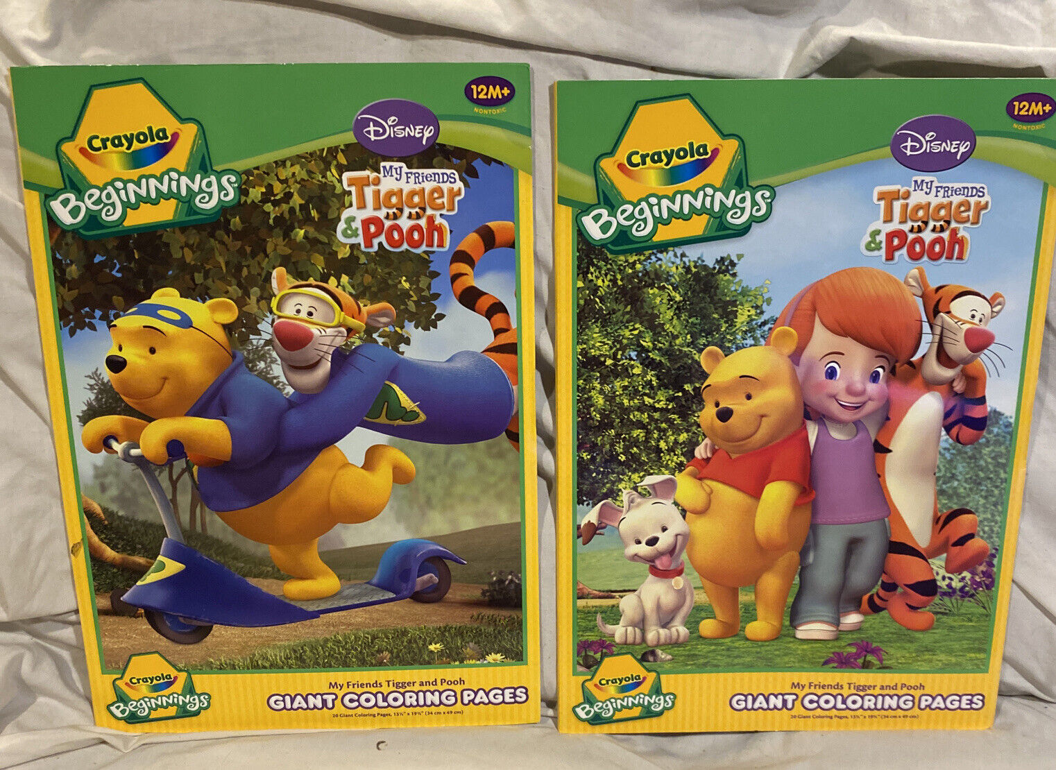 Disney my friends tigger pooh giant coloring books