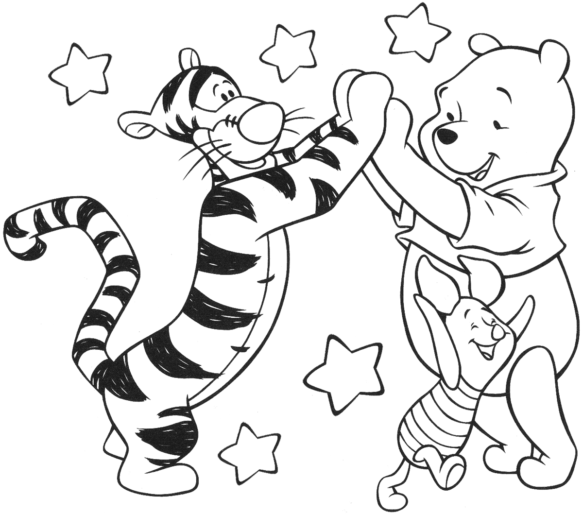 Coloring pages tigger coloring pages pooh