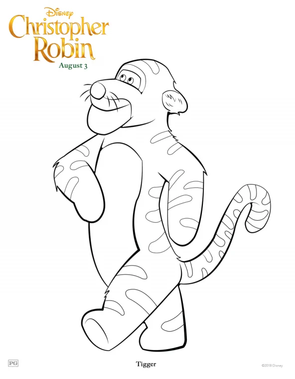 Grab your free printable disneys christopher robin coloring pages activities