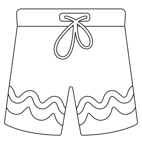 Shorts emoji coloring page free printable coloring pages