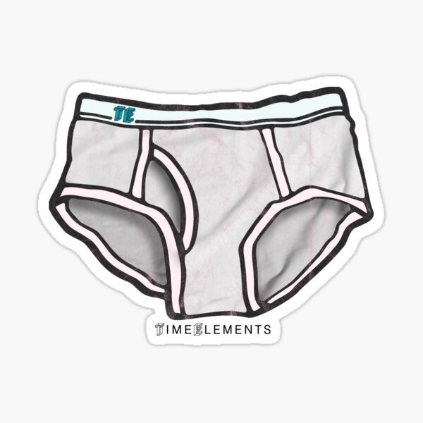 Tighty whities sticker for sale by filippobassano