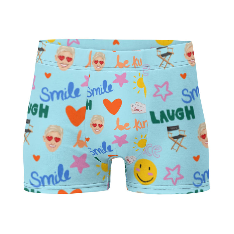 Ellen show boxer briefs emoji