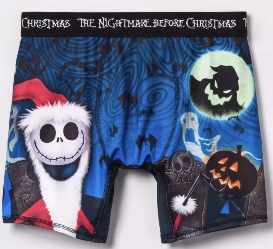 Nwt meowy emoji nightmare before christmas story elf snoopy boxer briefs s m xl