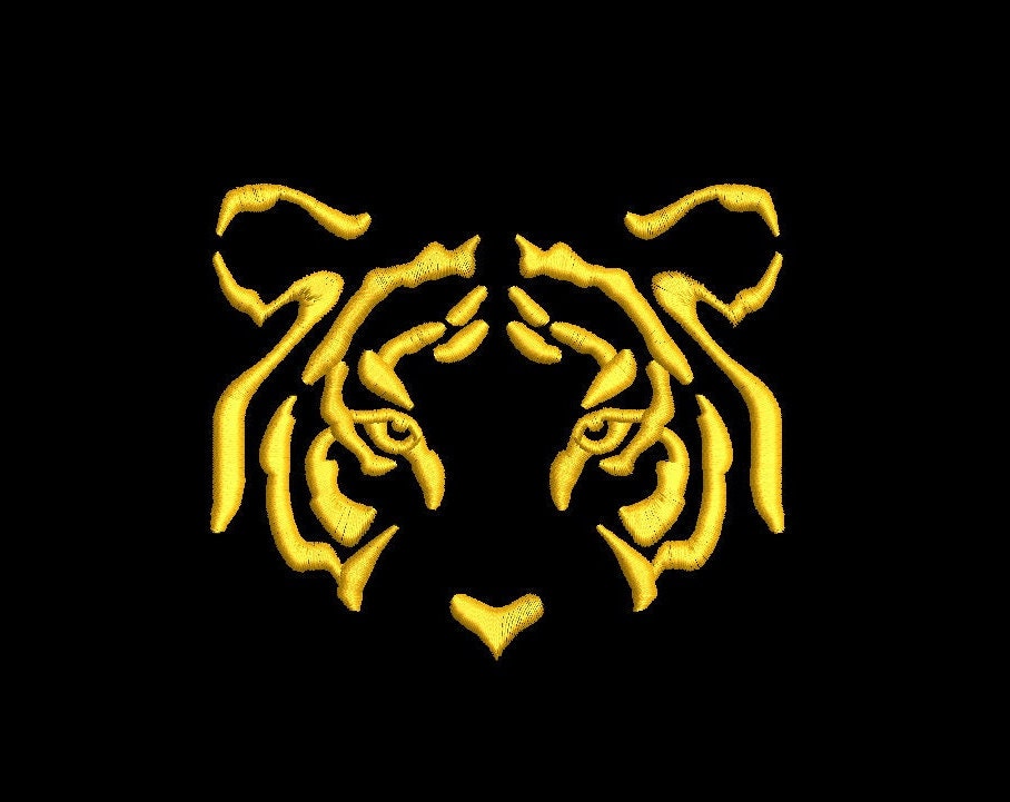 Tigres uanl embroidery design instant download