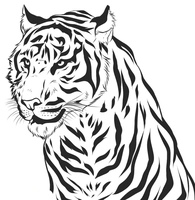 Ðï dibujos de tigres para colorear e imprimir gratis