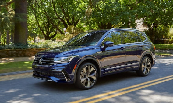 Volkswagen tiguan interior features color options safety technology