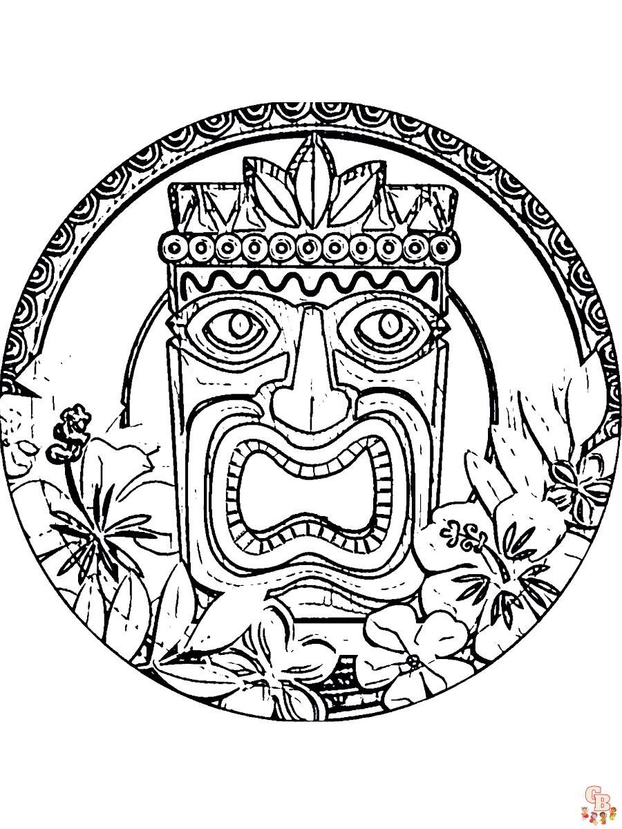 Aloha coloring pages