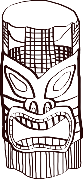 Tiki clip art at