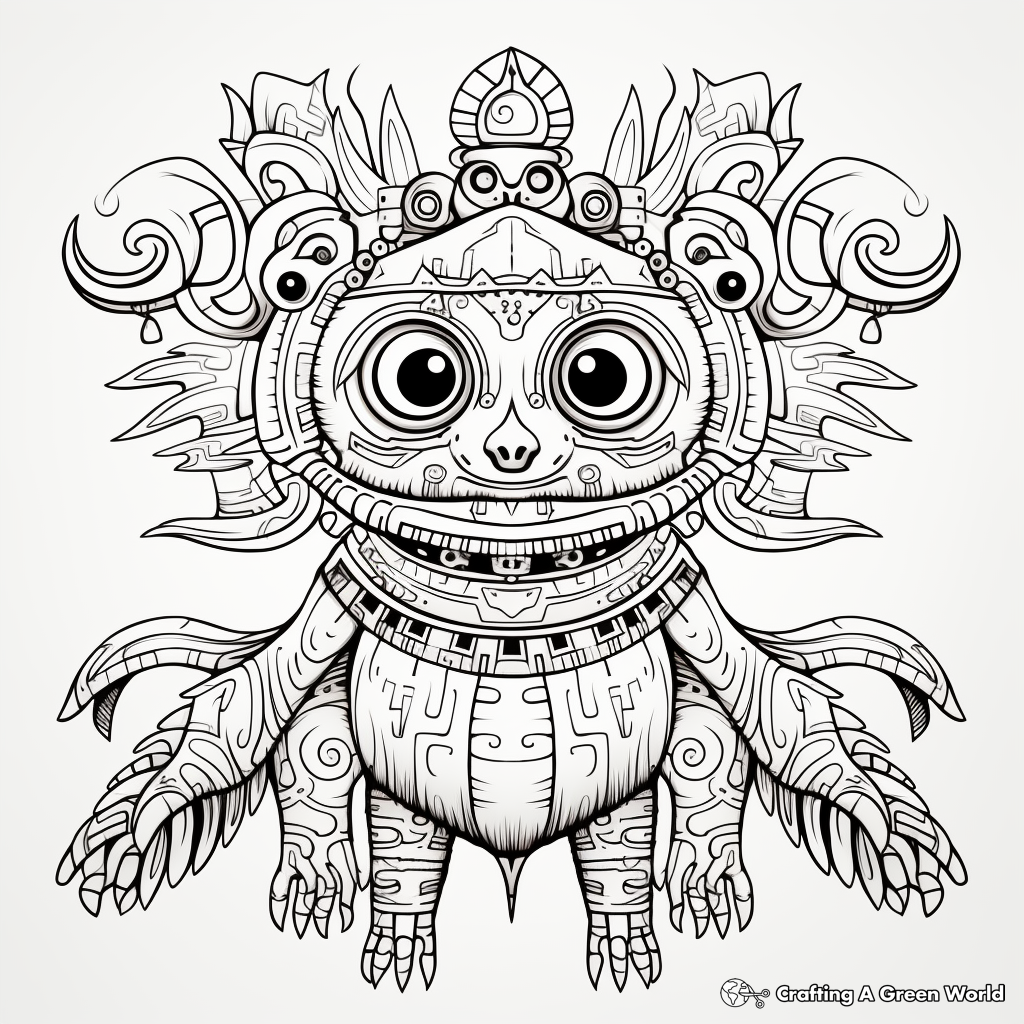 Magical coloring pages