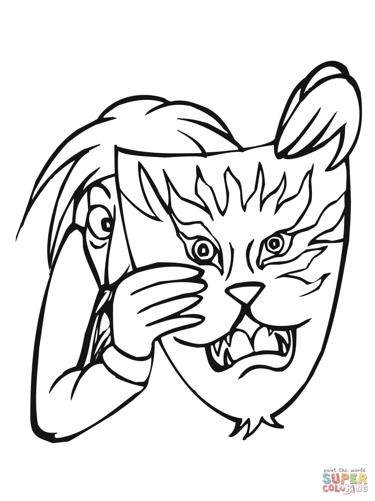 Free printable tiki mask coloring pages download free printable tiki mask coloring pages png images free cliparts on clipart library