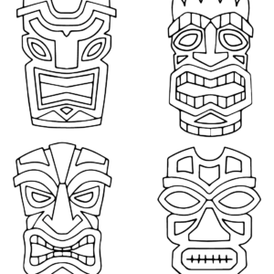 Maya civilization coloring pages printable for free download