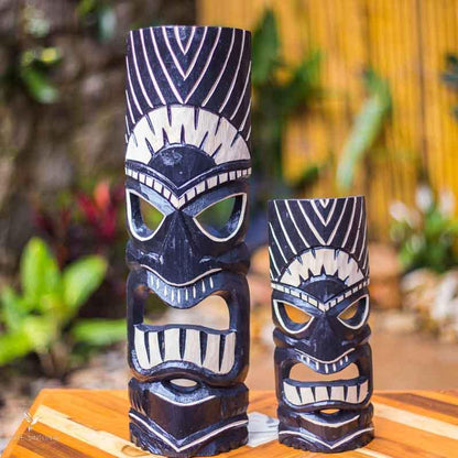 Wall decorative mask tiki totem cm â arte sintonia