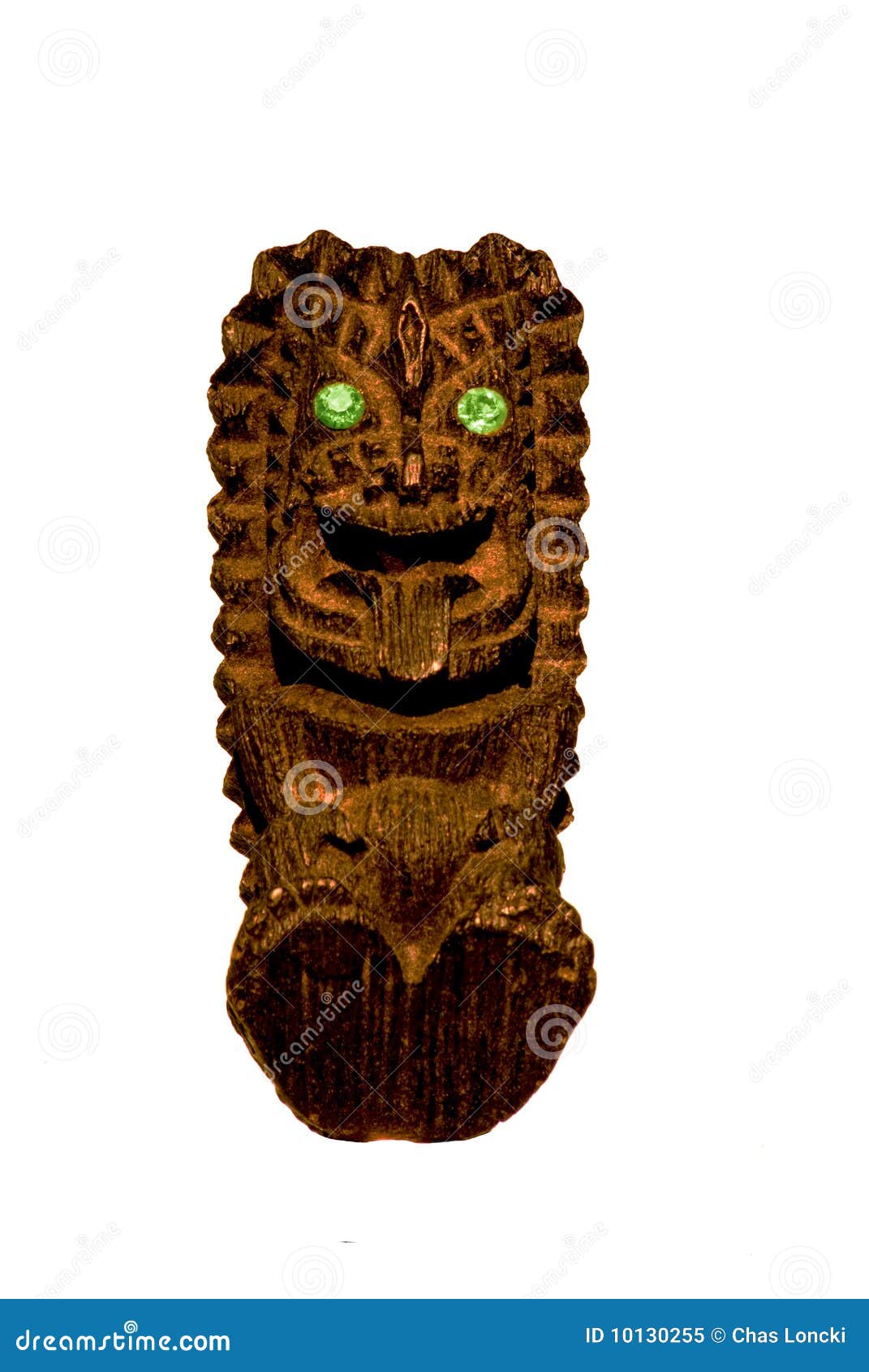 Tiki idol stock photos