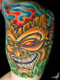 Tiki tattoos and designs