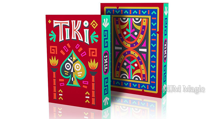 Tiki playing cards mjm magic