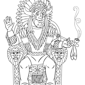 Maya civilization coloring pages printable for free download