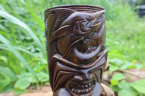 Tikis ku god of protection tiki man tiki scuptures tiki gods ha