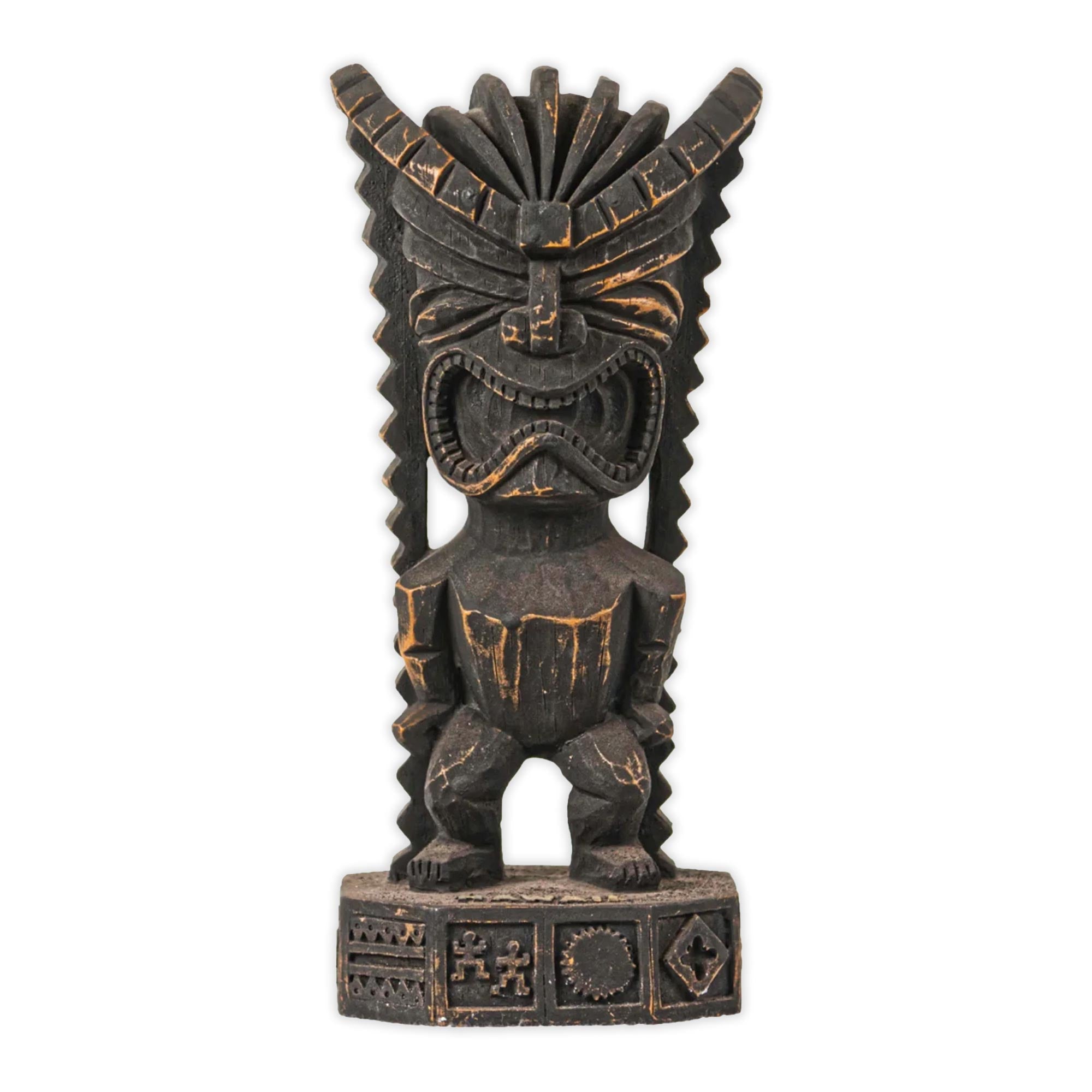 Hawaii god of money ku tiki figurine