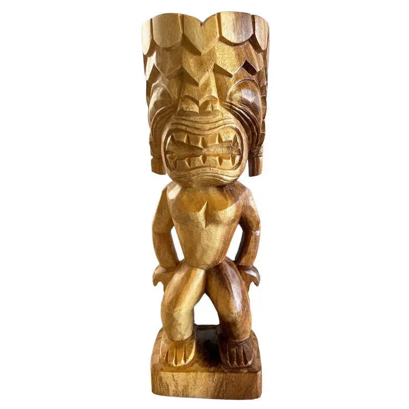 Ku traditional hawaiian museum tiki