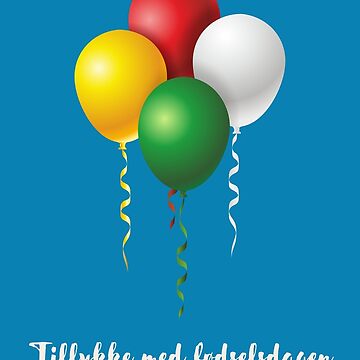 Tillykke med fãdselsdagen happy birthday in danish danish birthday canvas print for sale by dayoftheyear