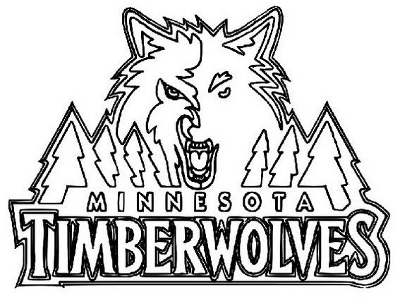 Minnesota timberwolves coloring page super coloring pages coloring pages flower coloring pages