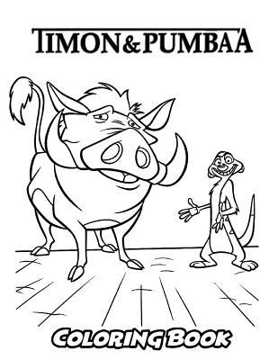 Timon and pumba coloring book coloring book for kids and adults activity book with fun easy and relaxing coloring pages by alexa ivazewa