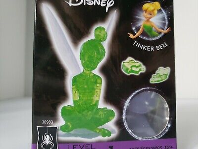 Bepuzzled original d crystal disney green tinkerbell puzzle new