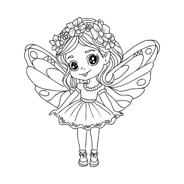 Thousand coloring pages fairy royalty