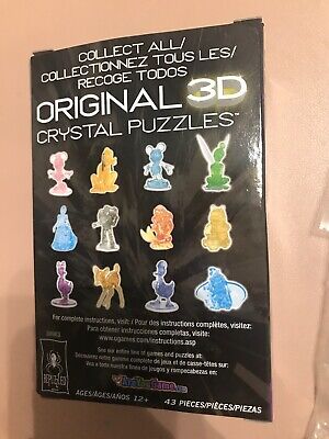 Tinkerbell d puzzle bepuzzled disney tinker bell green d crystal puzzle nib