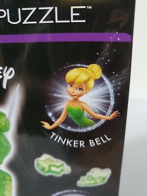 Bepuzzled original d crystal disney green tinkerbell puzzle new