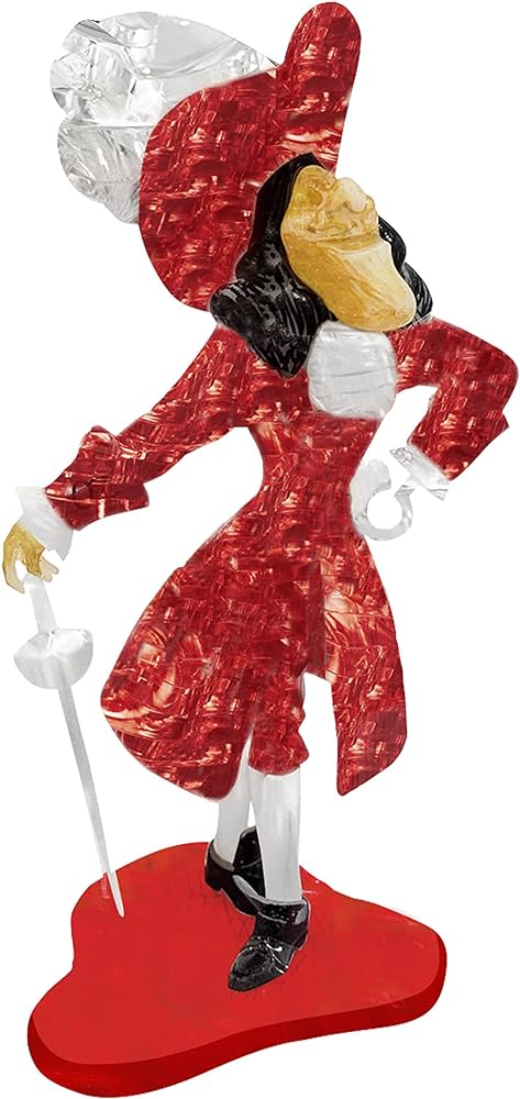 Bepuzzled disney captain hook deluxe original d crystal puzzle ages and up toys games