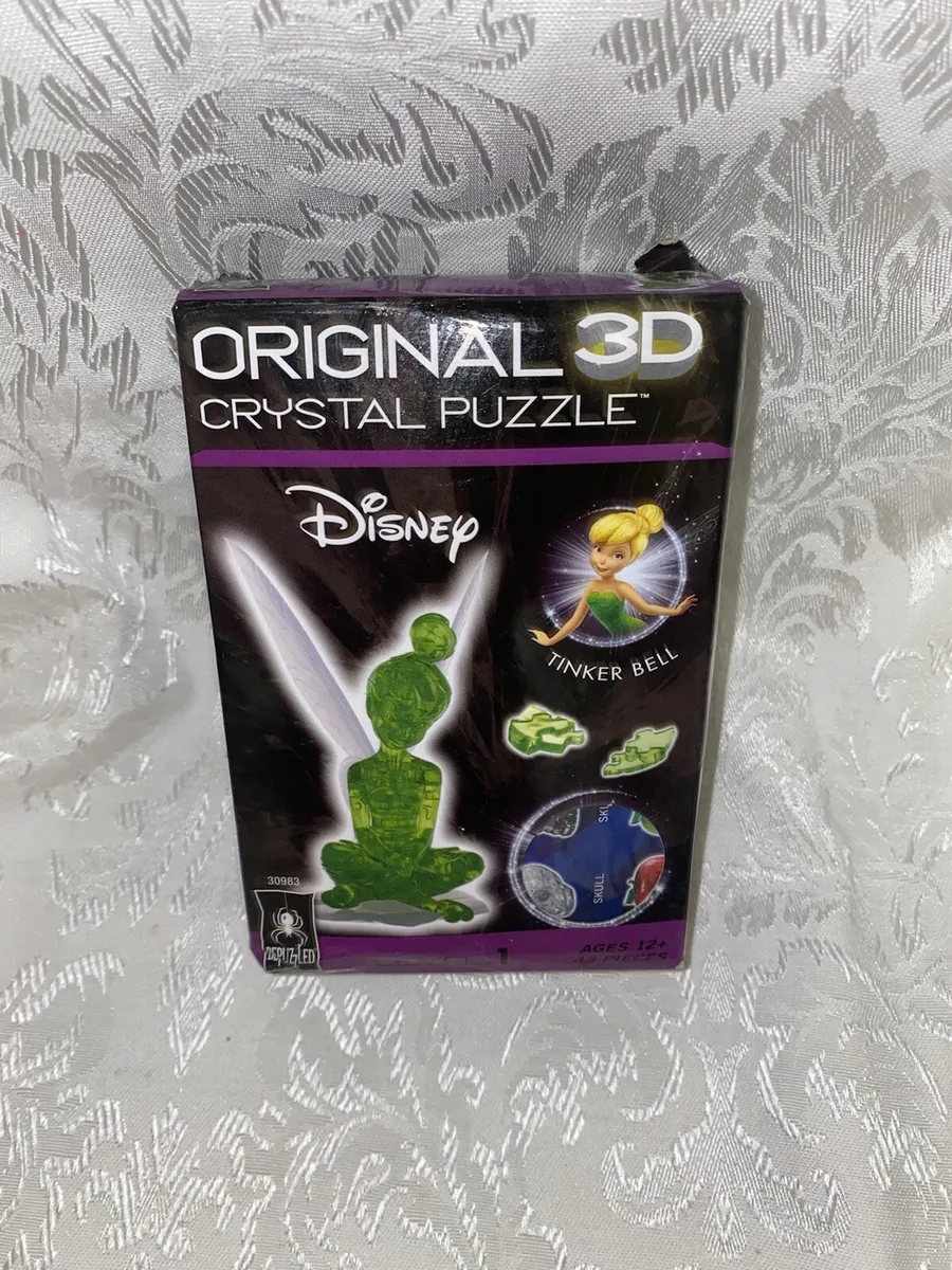 Bepuzzled original d crystal puzzle disney peter pan tinker bell level pcs