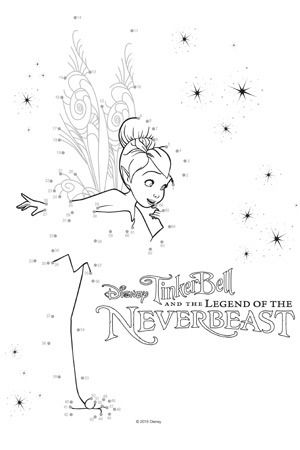 Tinker bell and the legend of the neverbeast free printables activities and crafts tinkerbell party disney coloring pages disney fairies