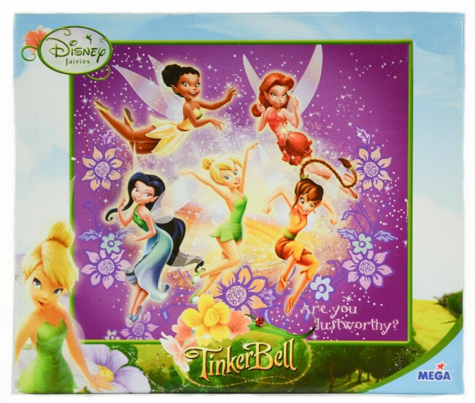 Disney fairies tinkerbell puzzle are you dustworthy factory sealed pc new