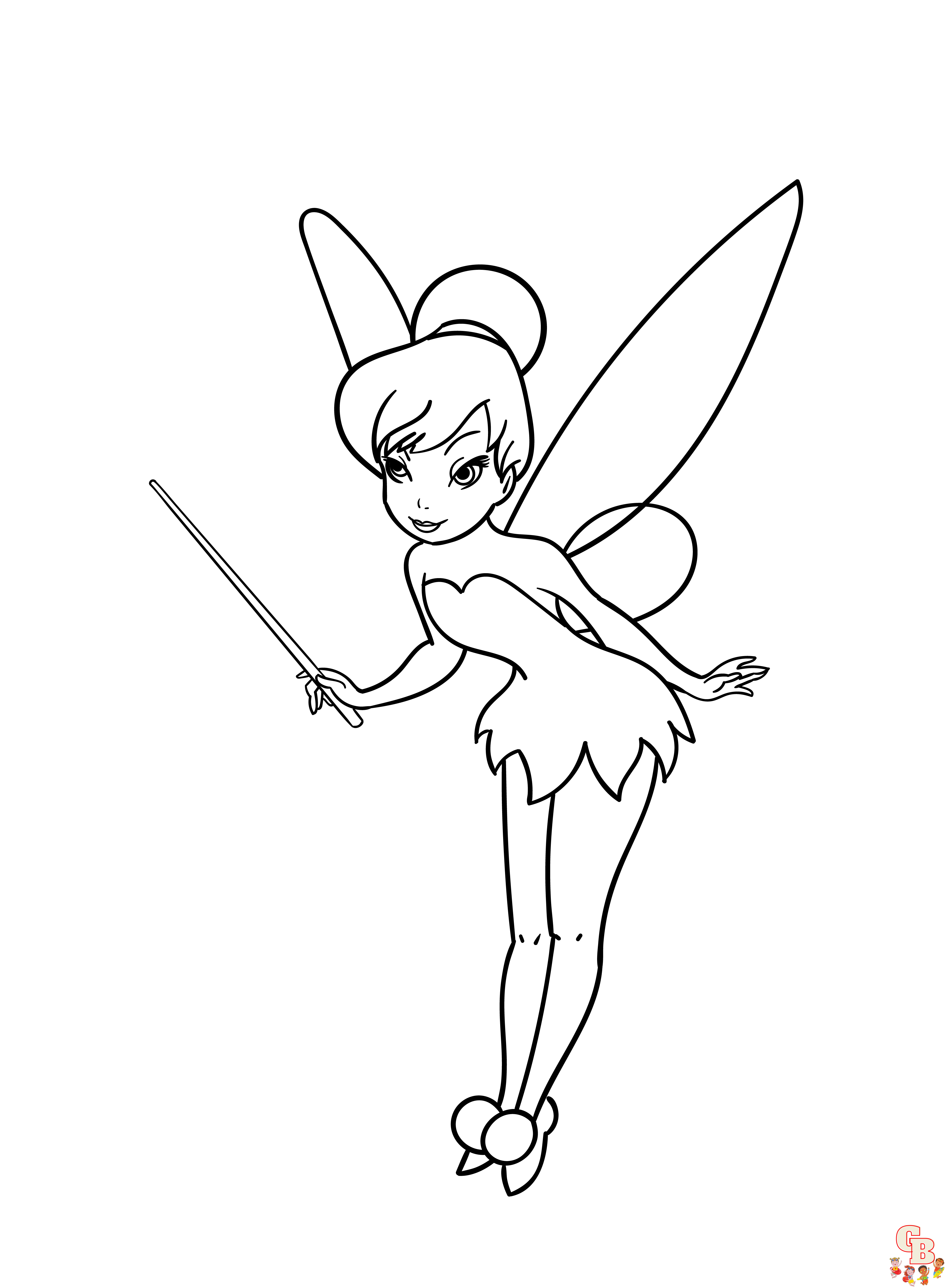 Enjoy the magic of tinkerbell coloring pages printable to use