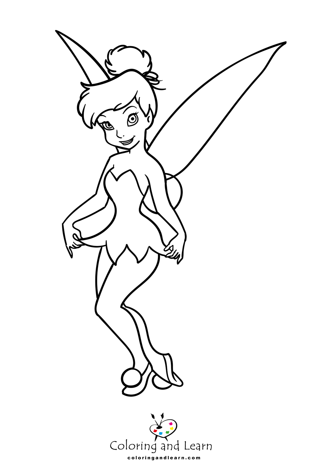Tinkerbell coloring pages rcoloringpages