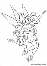 Tinkerbell coloring pages on coloring