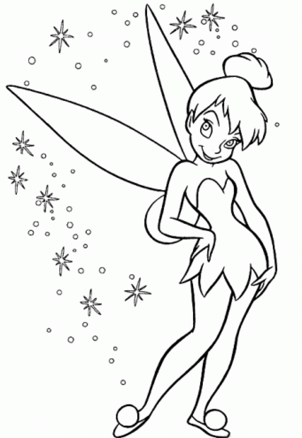 Free printable tinkerbell coloring pages for kids tinkerbell coloring pages disney princess coloring pages fairy coloring pages