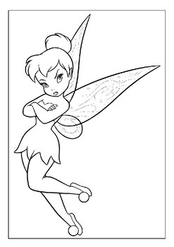 Tinkerbell and friends printable coloring pages collection for disney fans pdf