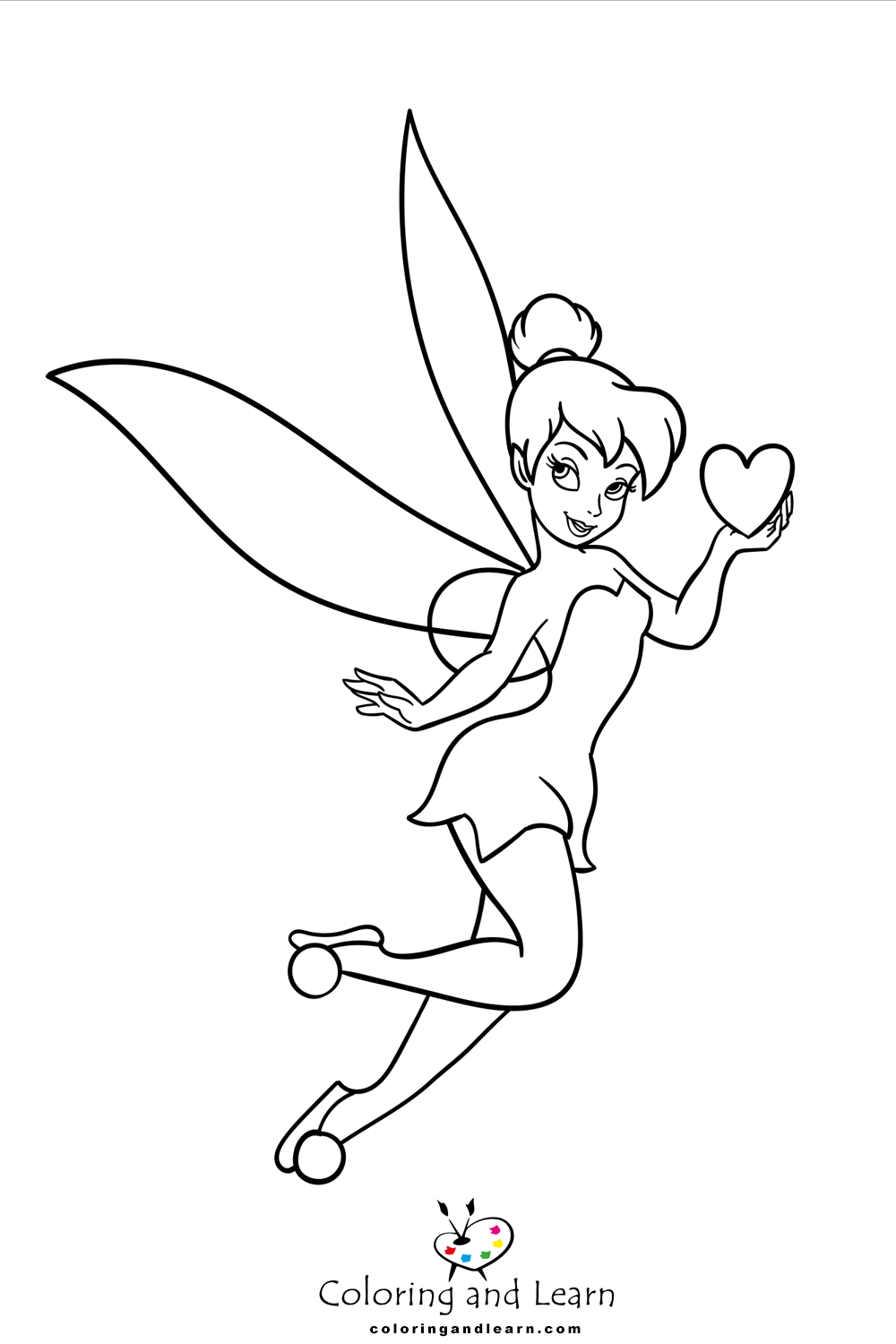 Tinkerbell coloring pages rcoloringpages