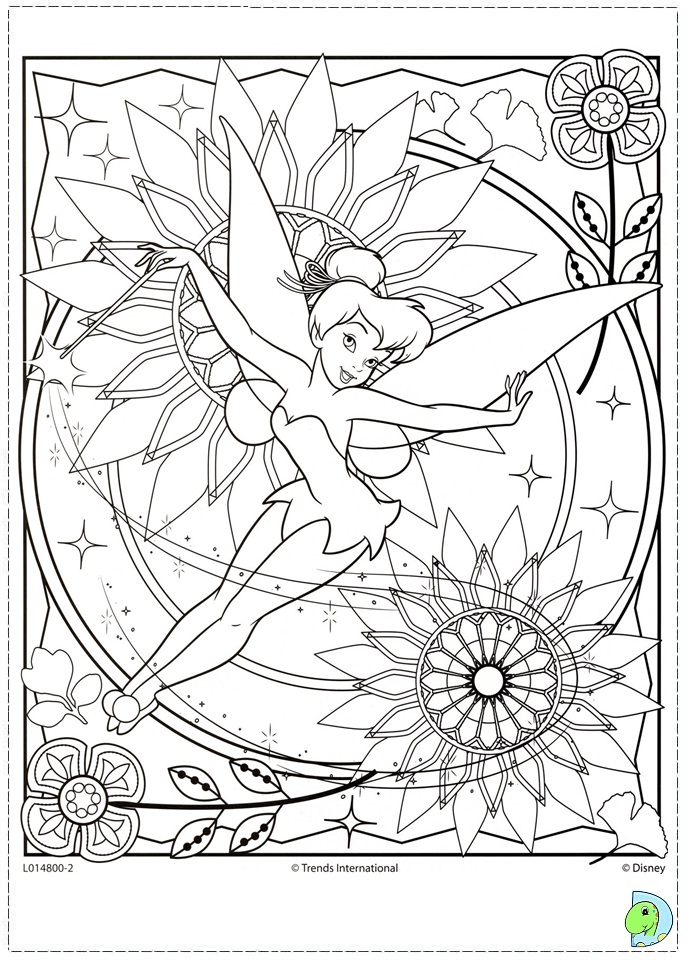 Tinkerbell coloring page