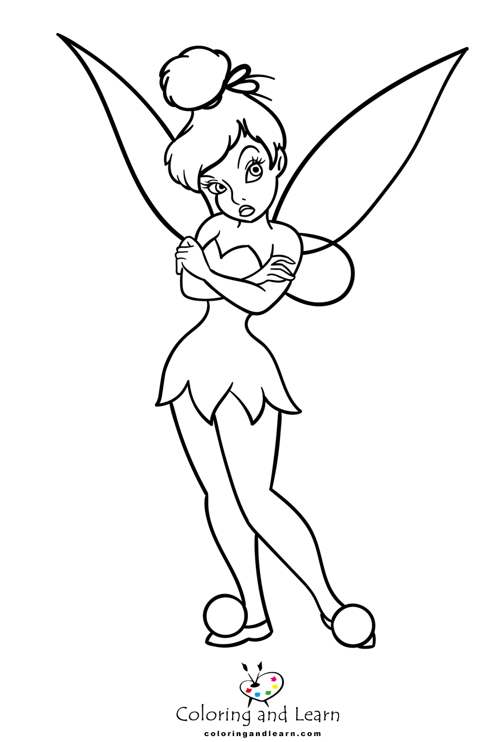 Tinkerbell coloring pages