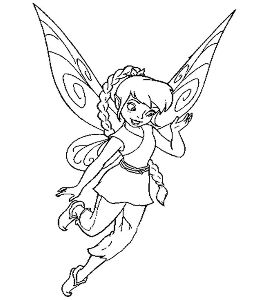 Top free printable tinkerbell coloring pages online