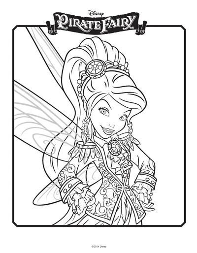 Tinkerbell coloring pages celebrate tinkerbell film with pictures