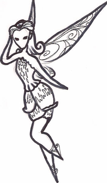 Rosetta tinkerbell coloring page by utaleasha on