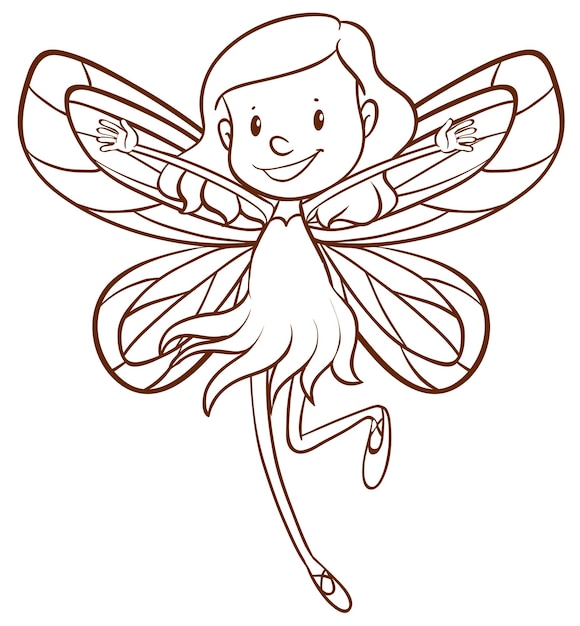 Tinkerbell coloring page images