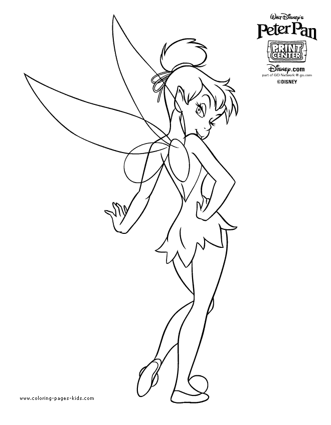 Peter pan coloring pages