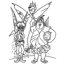 Top free printable tinkerbell coloring pages online