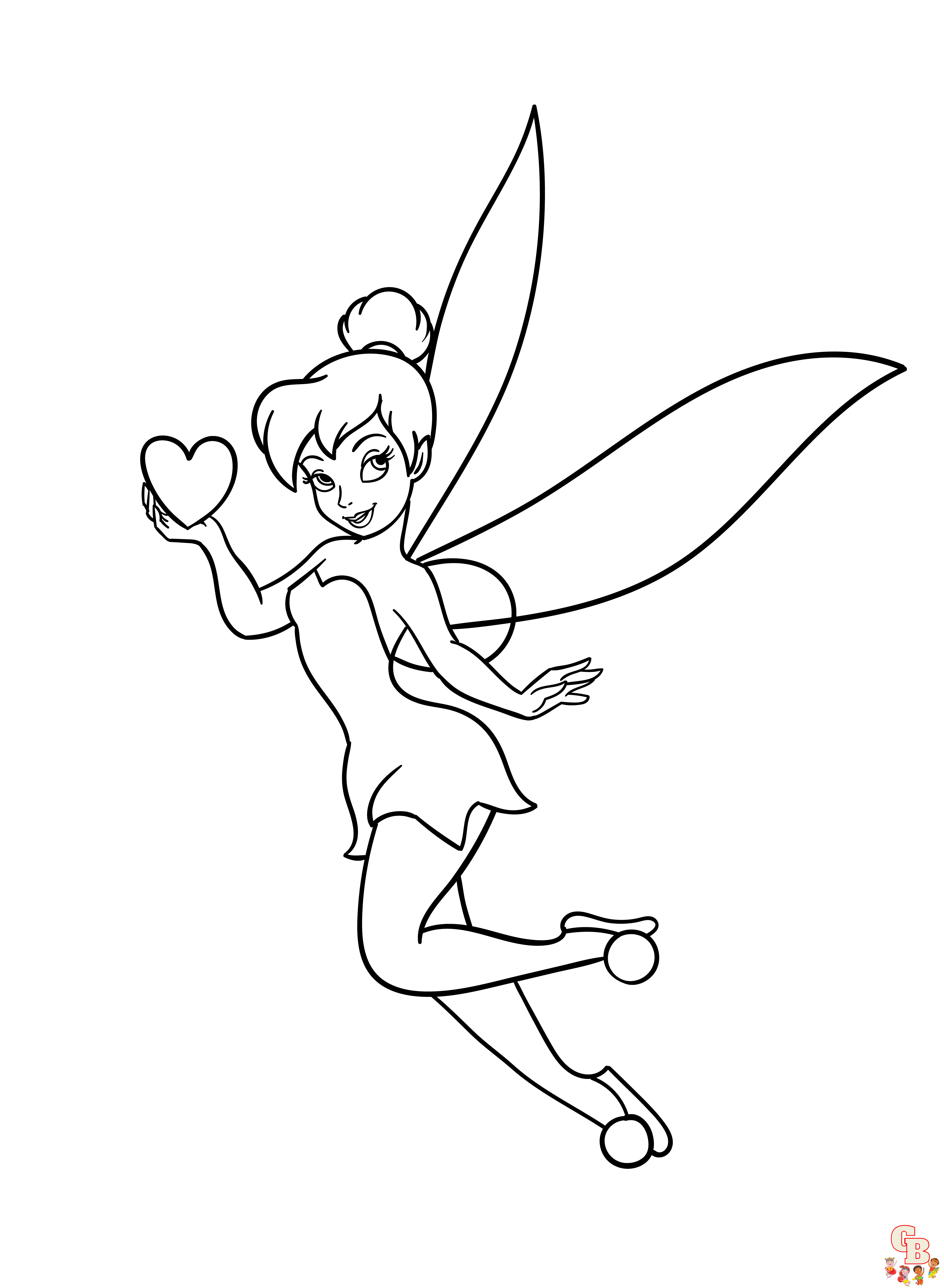 Enjoy the magic of tinkerbell coloring pages printable to use