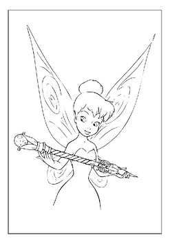 Wele to the magical world of tinkerbell printable coloring pages for kids